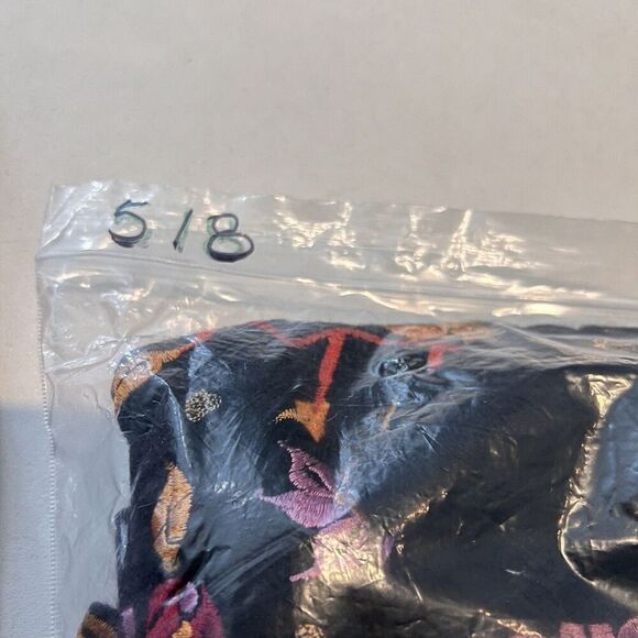 Harari Blouse Women’s Small Multicolor Floral Embroidered Artsy Forest Fairy - Picture 10 of 10